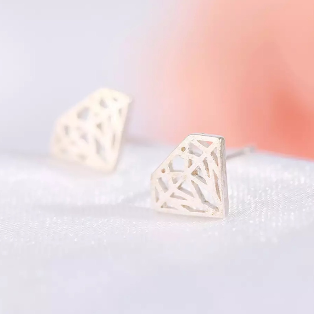 Sterling Silver 925 Stud Earrings